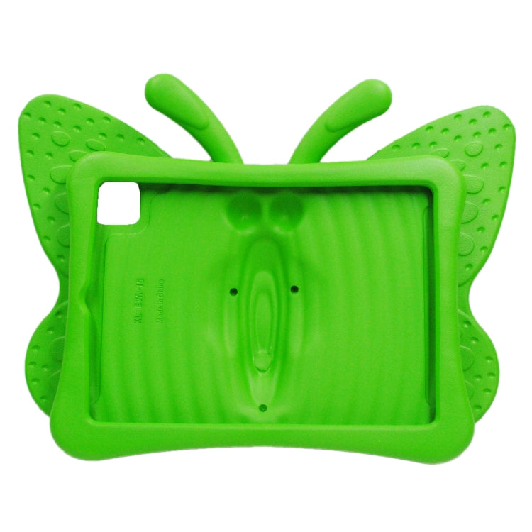 Butterfly Bracket Style EVA Children Shockproof Protective Case For iPad Air 2022 / 2020 10.9(Green)-garmade.com