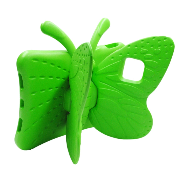 Butterfly Bracket Style EVA Children Shockproof Protective Case For iPad Air 2022 / 2020 10.9(Green)-garmade.com