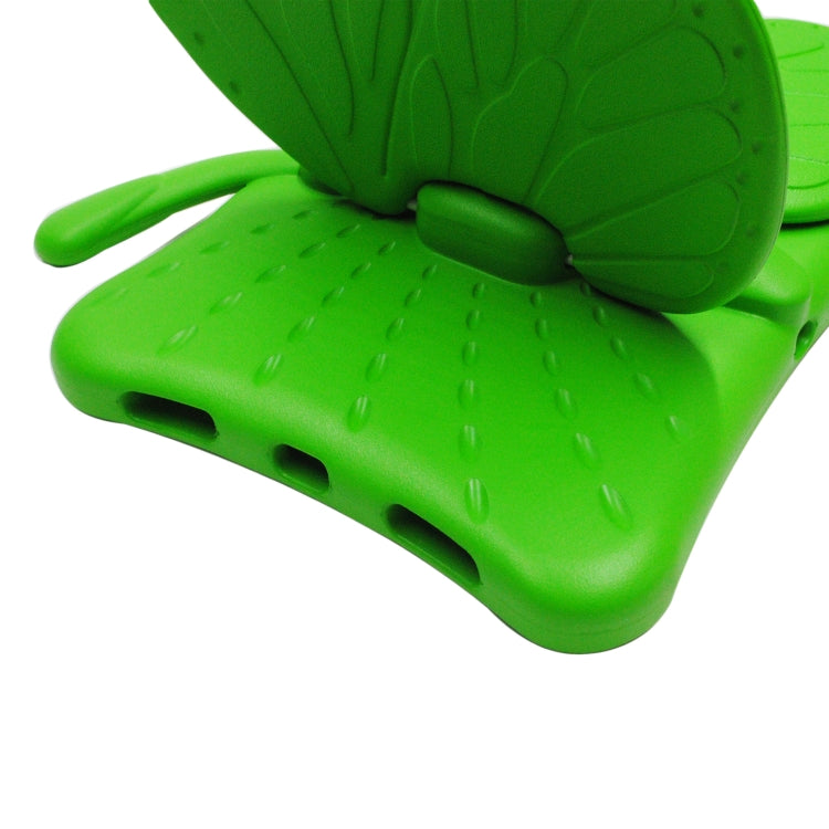 Butterfly Bracket Style EVA Children Shockproof Protective Case For iPad Air 2022 / 2020 10.9(Green)-garmade.com