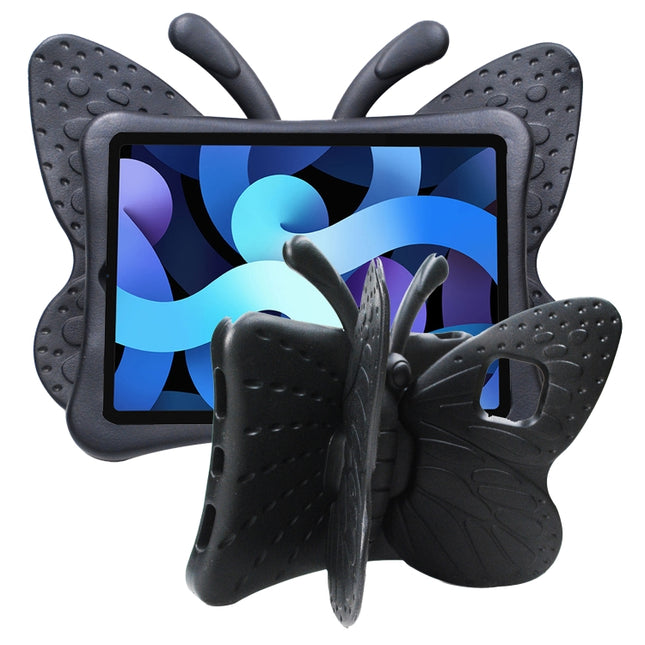 For iPad Pro 11 (2020 / 2018) Butterfly Bracket Style EVA Children Shockproof Protective Tablet Case(Black)-garmade.com