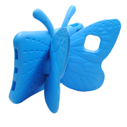 For iPad Pro 11 (2020 / 2018) Butterfly Bracket Style EVA Children Shockproof Protective Tablet Case(Blue)-garmade.com