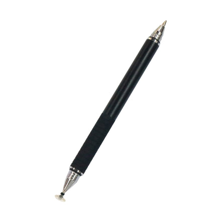 AT-12 3 in 1 Touch Screen Capacitive Pen with Common Writing Pen & Mobile Phone Writing Pen Function is Suitable for Apple / Huawei / Samsung(Black)-garmade.com
