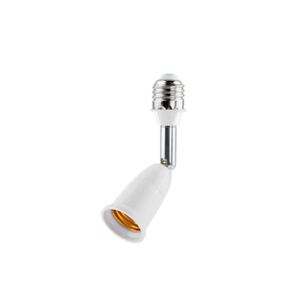 E27 to E27 Splitter Adjustable LED Light Bulb Holder Adapter Converter Socket Light Bulb Holder, type:1 In 1-garmade.com