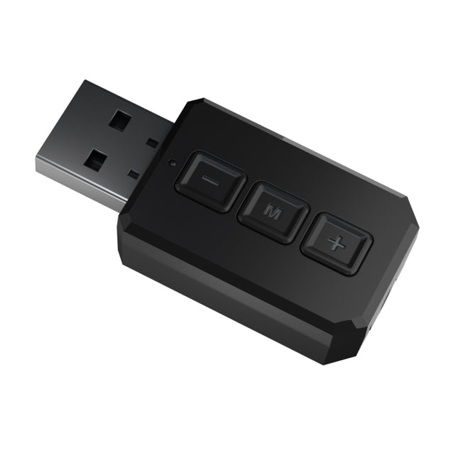 RT02 USB Bluetooth Audio Adapter Receives Transmits 2-in-1 Bluetooth 5.0 Hands-free Talk Car Bluetooth Receiver-garmade.com