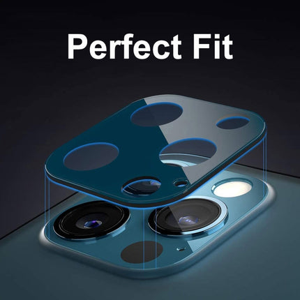 For iPhone 12 Pro Max ENKAY Hat-Prince 9H Rear Camera Lens Tempered Glass Film Full Coverage Protector-garmade.com