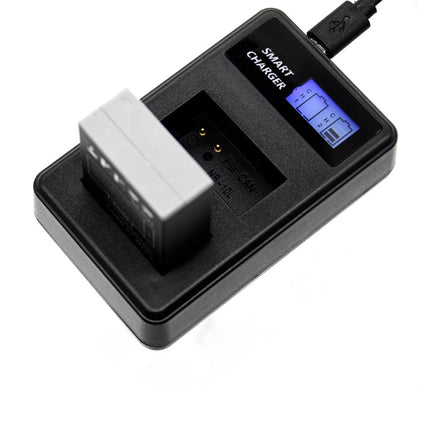 For Canon NB-10L Battery Smart LCD Display USB Dual-Channel Charger-garmade.com