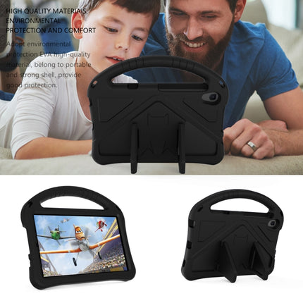 For Galaxy Tab A 8.4 (2020) T307 EVA Flat Anti Falling Protective Case Shell with Holder(Black)-garmade.com