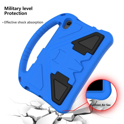 For Galaxy Tab A 8.4 (2020) T307 EVA Flat Anti Falling Protective Case Shell with Holder(Blue)-garmade.com
