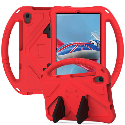 For Galaxy Tab A 8.4 (2020) T307 EVA Flat Anti Falling Protective Case Shell with Holder(Red)-garmade.com