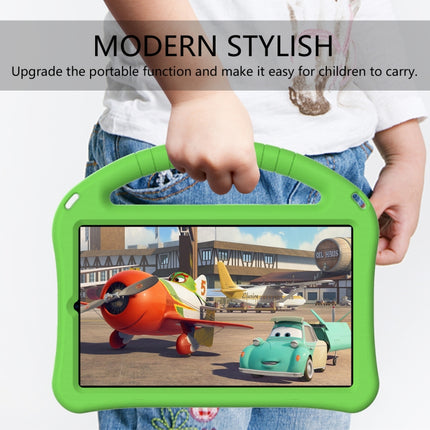 For Galaxy Tab A 8.4 (2020) T307 EVA Flat Anti Falling Protective Case Shell with Holder(Green)-garmade.com