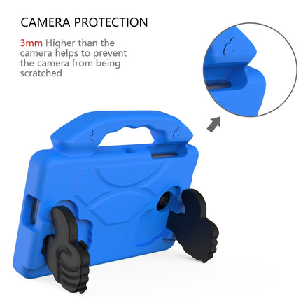 For Galaxy Tab A 7.0 T280/T285 EVA Material Children Flat Anti Falling Cover Protective Shell With Thumb Bracket(Blue)-garmade.com