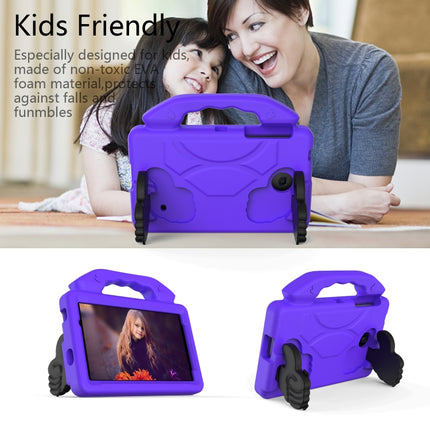 For Galaxy Tab A 7.0 T280/T285 EVA Material Children Flat Anti Falling Cover Protective Shell With Thumb Bracket(Purple)-garmade.com