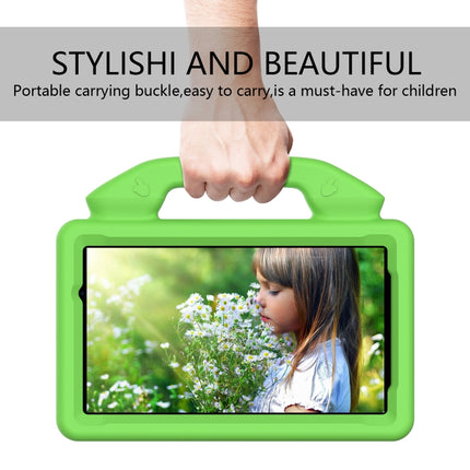 For Galaxy Tab A 7.0 T280/T285 EVA Material Children Flat Anti Falling Cover Protective Shell With Thumb Bracket(Green)-garmade.com