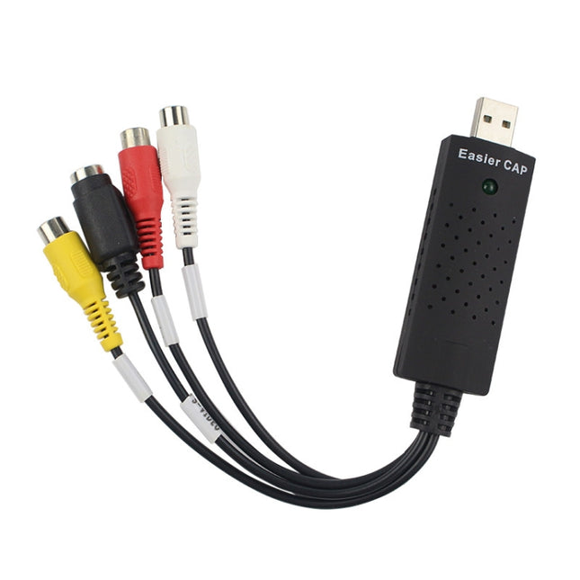 Portable USB 2.0 Video + Audio RCA Female to Female Connector-garmade.com