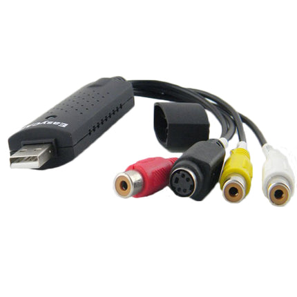 Portable USB 2.0 Video + Audio RCA Female to Female Connector-garmade.com