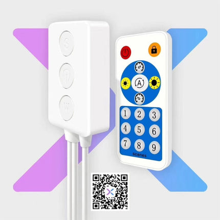 Mobile APP Control Dual Signal Output Bluetooth LED Controller Kit, DC 5V-24V-garmade.com
