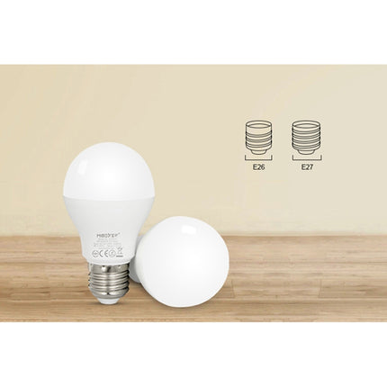 FUT017 6W Dual White LED Bulb 2.4GHZ RF Controllable Wifi Enabled CCT Adjustable Brightness Dimmable-garmade.com