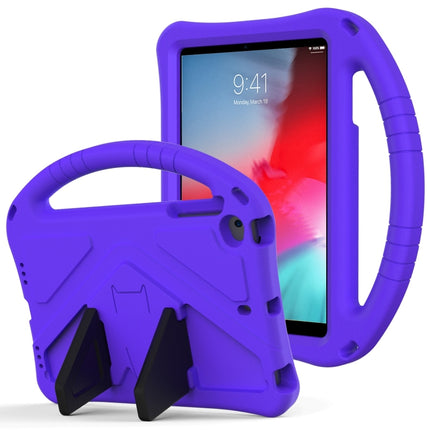 For iPad Mini5/4/3/2/1 EVA Flat Anti Falling Protective Case Shell with Holder(Purple)-garmade.com
