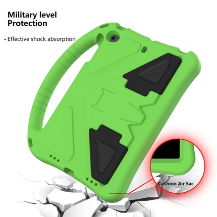 For iPad Mini5/4/3/2/1 EVA Flat Anti Falling Protective Case Shell with Holder(Green)-garmade.com