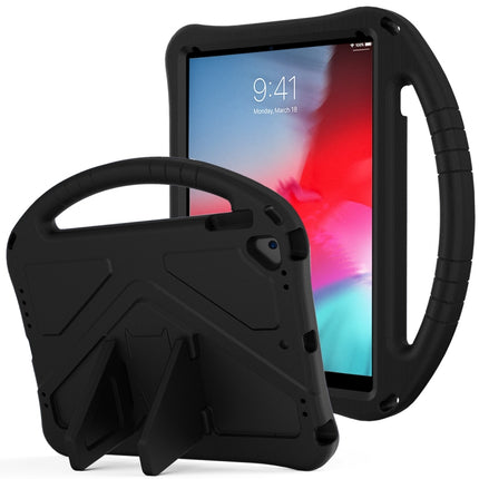 For iPad Pro 9.7 EVA Flat Anti Falling Protective Case Shell with Holder(Black)-garmade.com