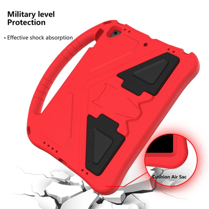 For iPad Pro 9.7 EVA Flat Anti Falling Protective Case Shell with Holder(Red)-garmade.com