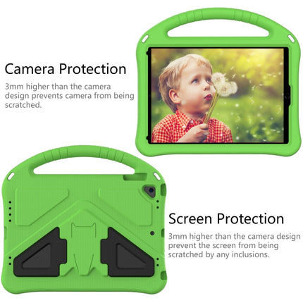 For iPad Pro 9.7 EVA Flat Anti Falling Protective Case Shell with Holder(Green)-garmade.com