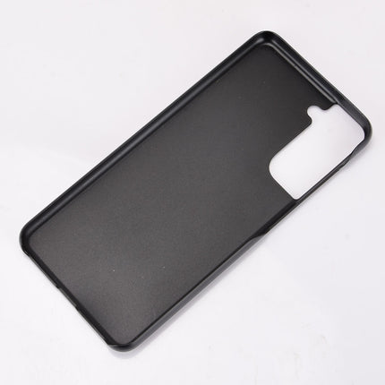 For Samsung Galaxy S21 5G Shockproof Crocodile Texture PC + PU Case(White)-garmade.com