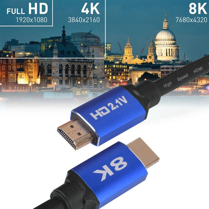 HD08 8K Ultra Clear HDMI 2.1 TV Computer Projection Set-top Box HDMI Cable, Cable Length:0.5m-garmade.com