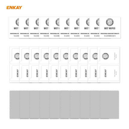10 PCS ENKAY Hat-Prince 0.1mm 3D Full Screen Protector Explosion-proof Hydrogel Film For iPhone 12 / 12 Pro-garmade.com