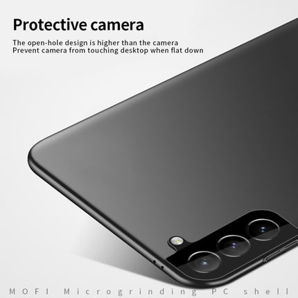 For Samsung Galaxy S21 5G MOFI Frosted PC Ultra-thin Hard Case(Black)-garmade.com