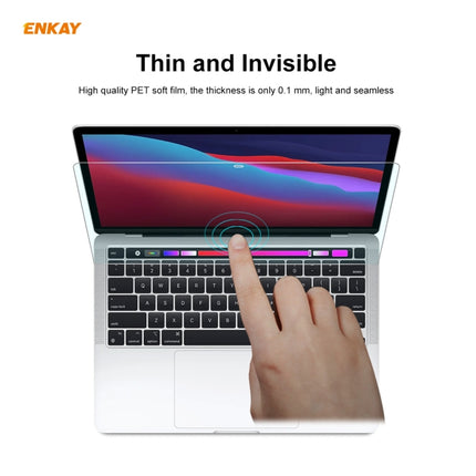 ENKAY Clear HD PET Screen Protector for MacBook Pro 13.3 inch A2289 / A2251 / A2338 (2020)-garmade.com