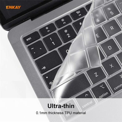 ENKAY Soft TPU Keyboard Protector Film for MacBook Air 13.3 inch A2179 (2020) / A2337 (2020), Version:EU Version-garmade.com