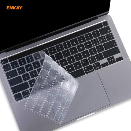 ENKAY Soft TPU Keyboard Protector Film for MacBook Pro 16 inch A2141 / Pro 13.3 inch A2289 & A2251 & A2338 (2020), EU Version-garmade.com