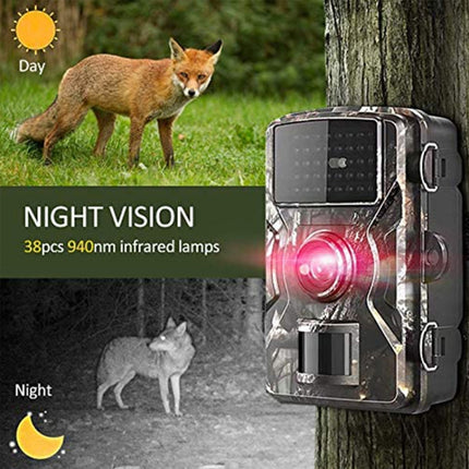 DL001 Hunting Camera 12MP 1080P 26 LEDs 940nm Night Vision-garmade.com