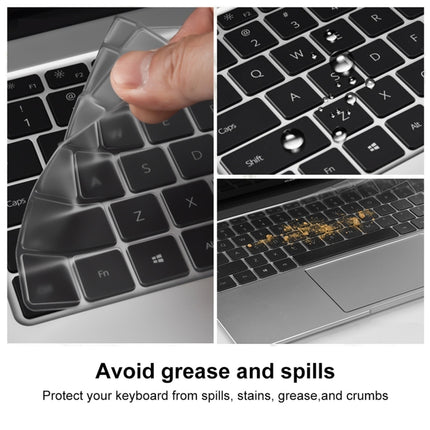 ENKAY for Huawei MateBook 14 US Version 2 in 1 Crystal Protective Case with TPU Keyboard Film(Black)-garmade.com