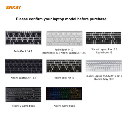 For RedmiBook 14 Ⅰ ENKAY Ultrathin Soft TPU Keyboard Protector Film, US Version-garmade.com