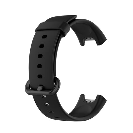 For Xiaomi Watch Mi Watch Lite / Redmi Watch Silicone Sports Wristband(black)-garmade.com