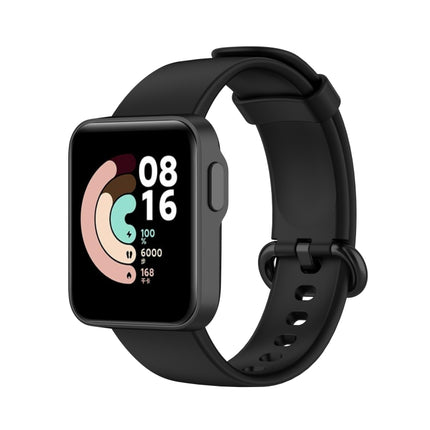 For Xiaomi Watch Mi Watch Lite / Redmi Watch Silicone Sports Wristband(black)-garmade.com