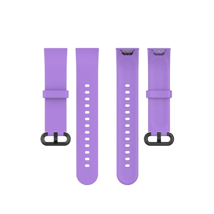 For Xiaomi Watch Mi Watch Lite / Redmi Watch Silicone Sports Wristband(purple)-garmade.com