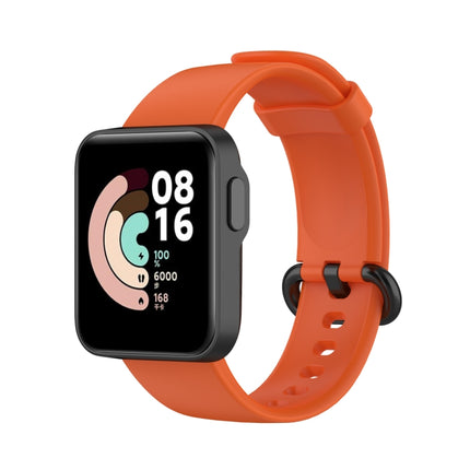 For Xiaomi Watch Mi Watch Lite / Redmi Watch Silicone Sports Wristband(orange)-garmade.com