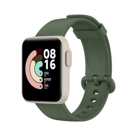For Xiaomi Watch Mi Watch Lite / Redmi Watch Silicone Sports Wristband(army green)-garmade.com