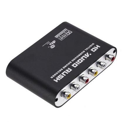 SPDIF Coaxial to RCA DTS AC3 Audio Decoder 5.1CH Optical Digital Amplifier Analog Converter & Amplifier HD Audio-garmade.com