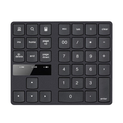 2.4G USB Wireless Numeric Keypad 35 Keys Charging Digital Keyboard Notebook Laptop Mini Numpad-garmade.com