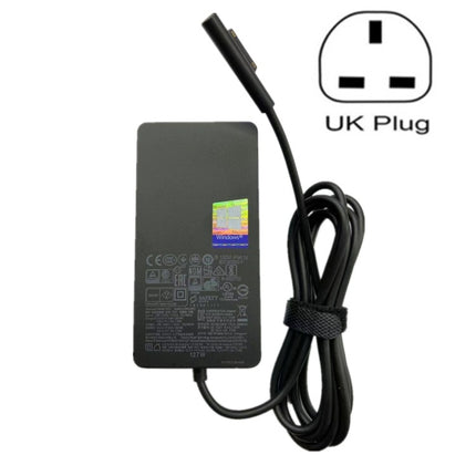 For Microsoft Surface Book 3 1932 127W 15V 8A AC Adapter Charger, The plug specification:UK Plug-garmade.com