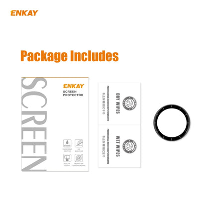For Venu 2 / Vivoactive 4 45mm ENKAY Hat-Prince 3D Full Screen Soft PC Edge + PMMA HD Screen Protector Film-garmade.com