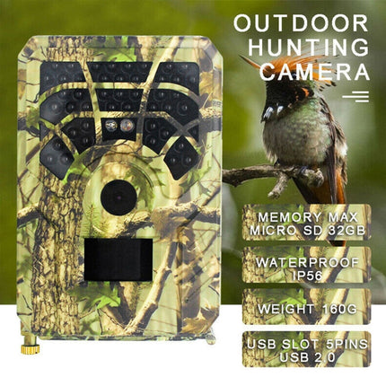 PR300A Tracking Camera 720P 120 Degree Wide Angle Infrared Night Vision Wildlife Video Thermal Camera-garmade.com