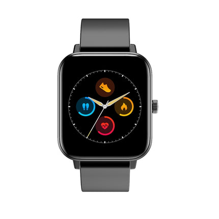 H10 1.54inch Color Screen Smart Watch IP67 Waterproof,Support Bluetooth Call/Heart Rate Monitoring/Blood Pressure Monitoring/Blood Oxygen Monitoring/Sleep Monitoring(Black)-garmade.com