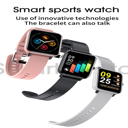 H10 1.54inch Color Screen Smart Watch IP67 Waterproof,Support Bluetooth Call/Heart Rate Monitoring/Blood Pressure Monitoring/Blood Oxygen Monitoring/Sleep Monitoring(Pink)-garmade.com