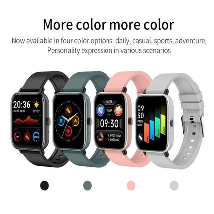H10 1.54inch Color Screen Smart Watch IP67 Waterproof,Support Bluetooth Call/Heart Rate Monitoring/Blood Pressure Monitoring/Blood Oxygen Monitoring/Sleep Monitoring(Gray)-garmade.com