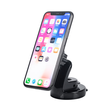 Vehicle Mobile Phone Holder Instrument Panel Adhesive Suction Cup(Black)-garmade.com